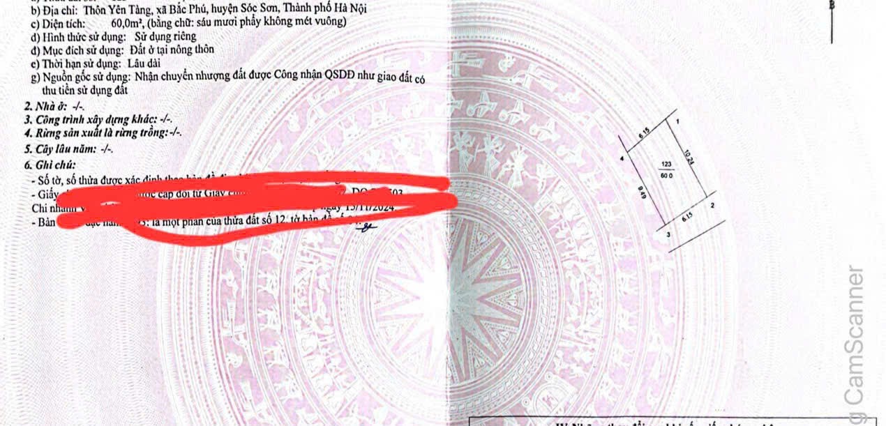 Siêu phẩm giá đẹp yên tàng bắc phú