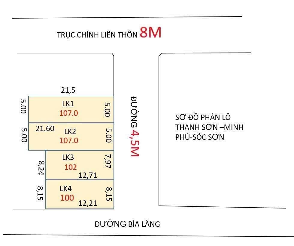Siêu phẩm phân lô minh phú kim anh