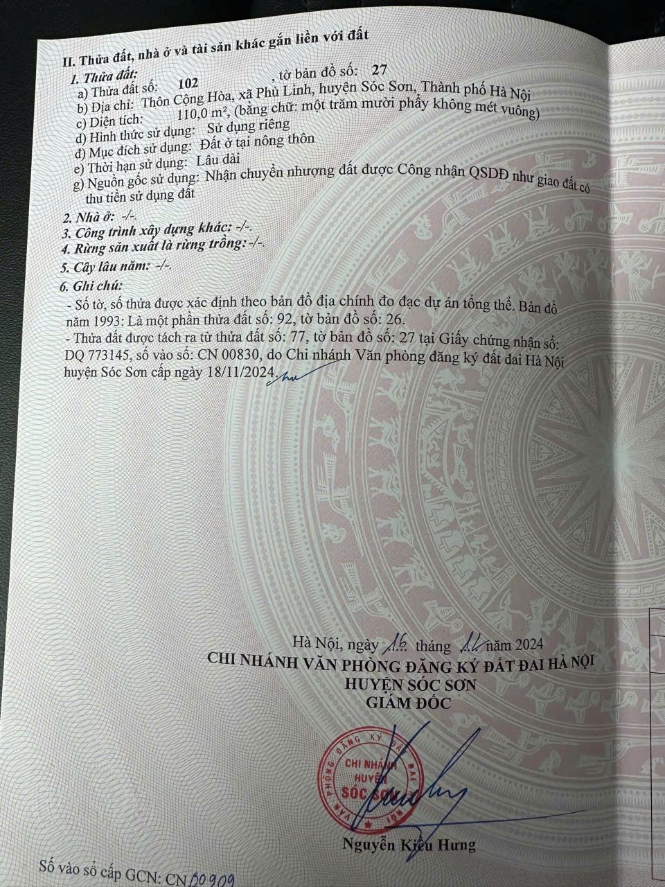 Bán đât
