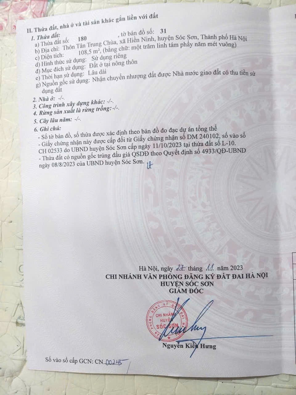 Bán đất