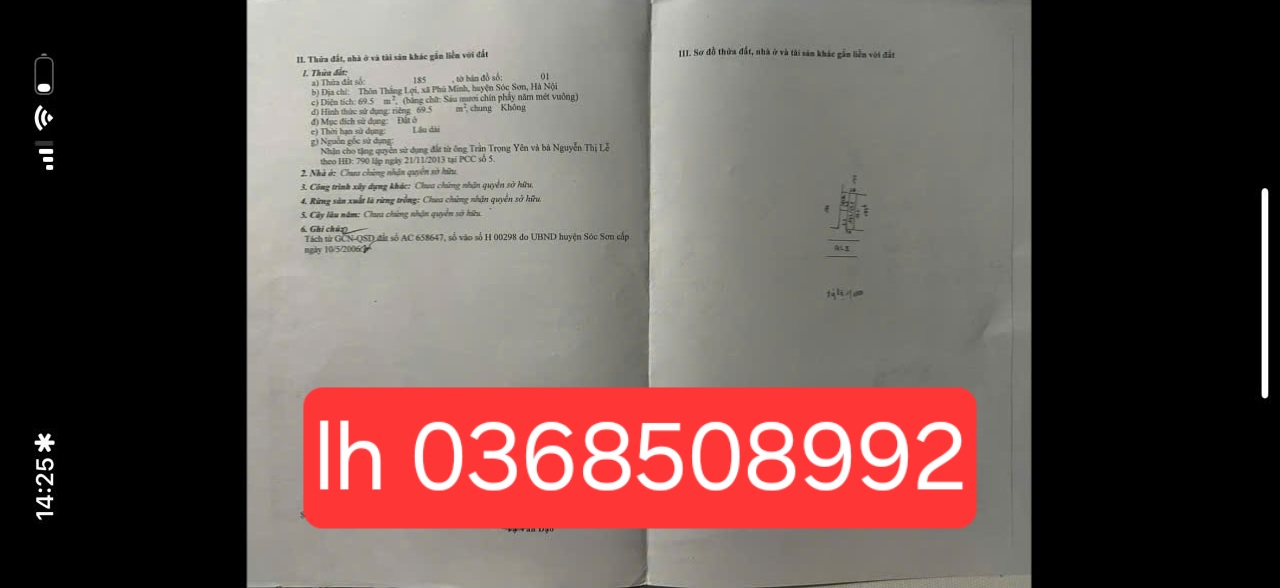 70m nhà phú minh.